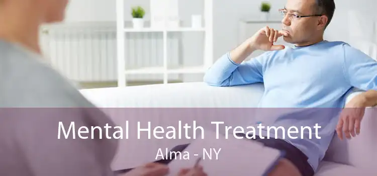 Mental Health Treatment Alma - NY