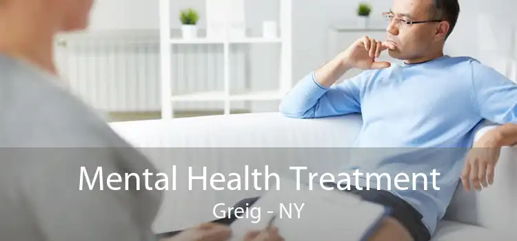 Mental Health Treatment Greig - NY