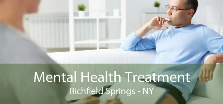 Mental Health Treatment Richfield Springs - NY