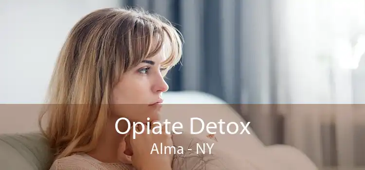 Opiate Detox Alma - NY