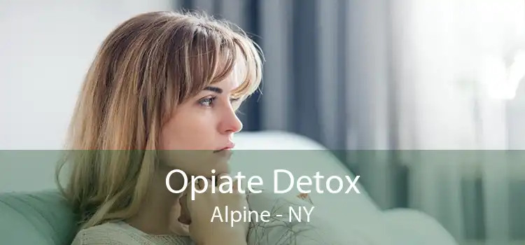 Opiate Detox Alpine - NY