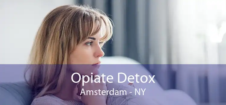 Opiate Detox Amsterdam - NY