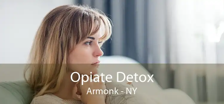 Opiate Detox Armonk - NY