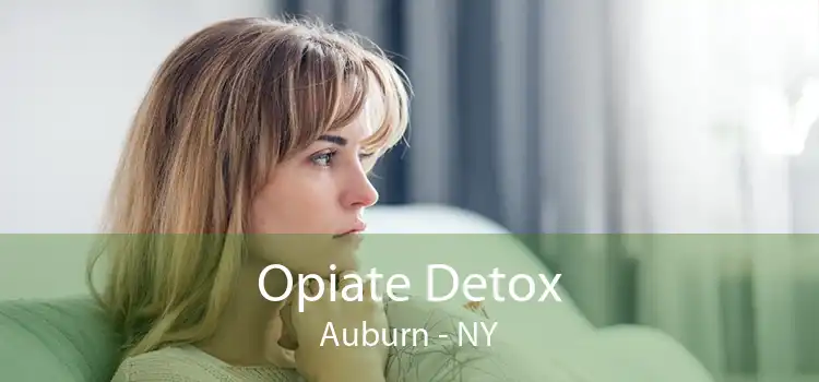 Opiate Detox Auburn - NY