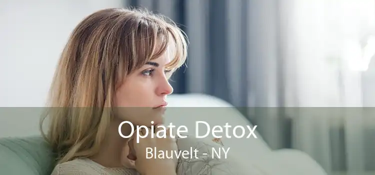 Opiate Detox Blauvelt - NY