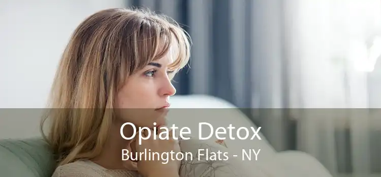 Opiate Detox Burlington Flats - NY