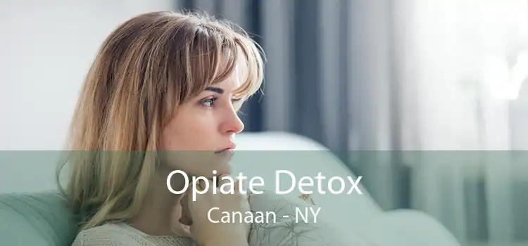 Opiate Detox Canaan - NY