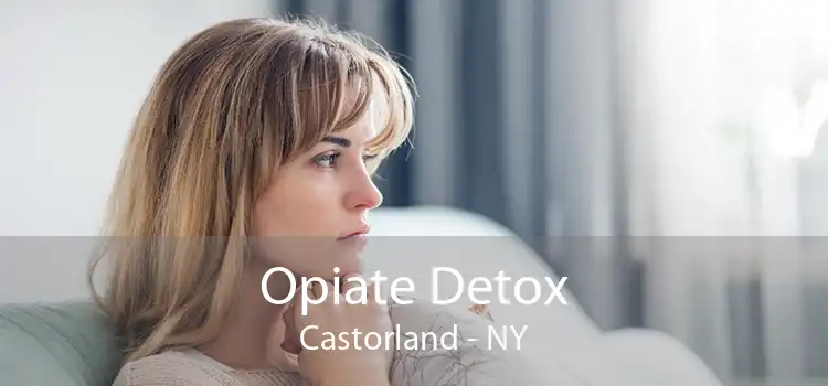 Opiate Detox Castorland - NY