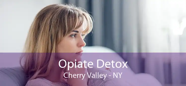 Opiate Detox Cherry Valley - NY