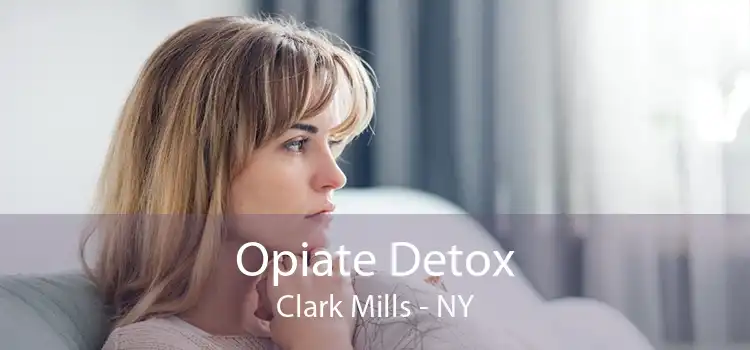 Opiate Detox Clark Mills - NY