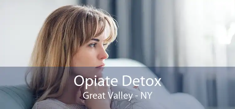 Opiate Detox Great Valley - NY