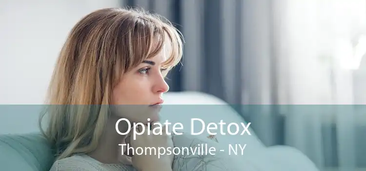 Opiate Detox Thompsonville - NY