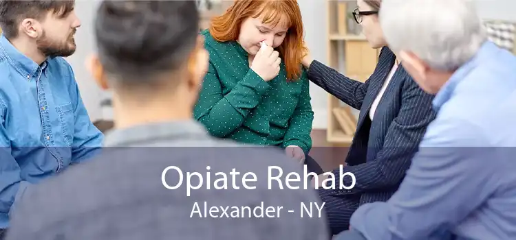 Opiate Rehab Alexander - NY