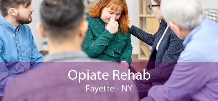 Opiate Rehab Fayette - NY