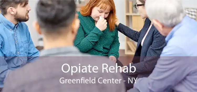 Opiate Rehab Greenfield Center - NY