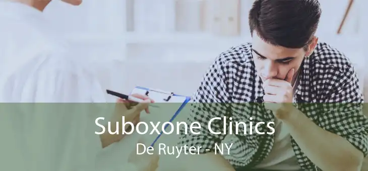 Suboxone Clinics De Ruyter - NY