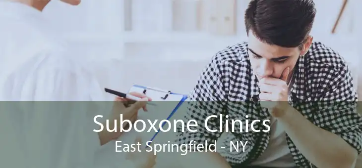 Suboxone Clinics East Springfield - NY