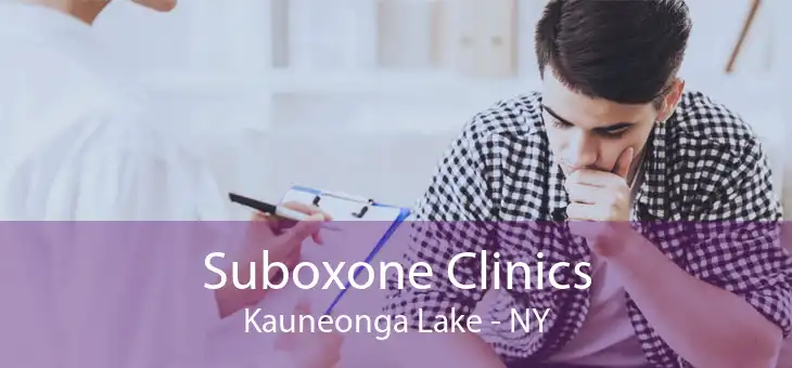 Suboxone Clinics Kauneonga Lake - NY