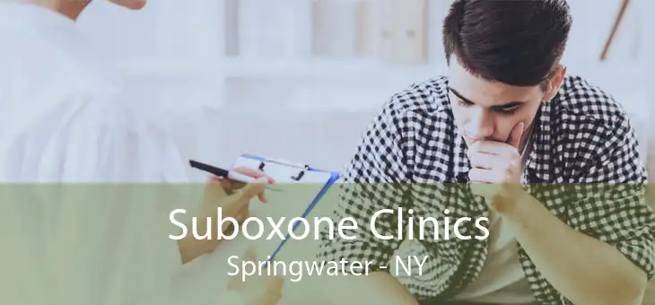 Suboxone Clinics Springwater - NY
